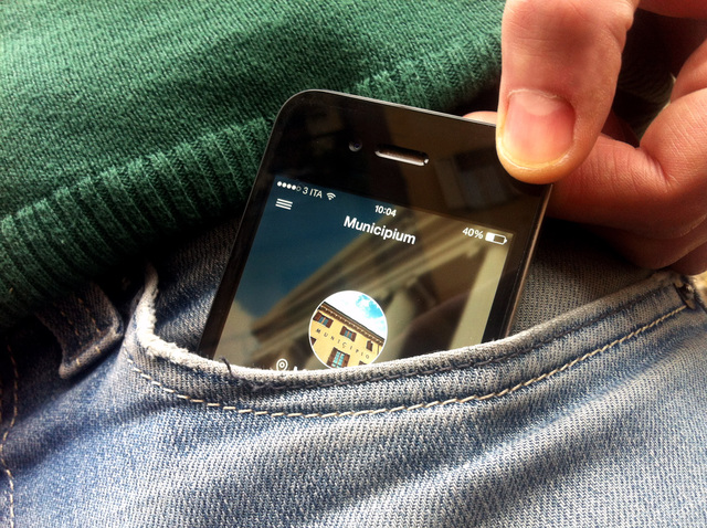 Municipium, Fontanile a portata di app
